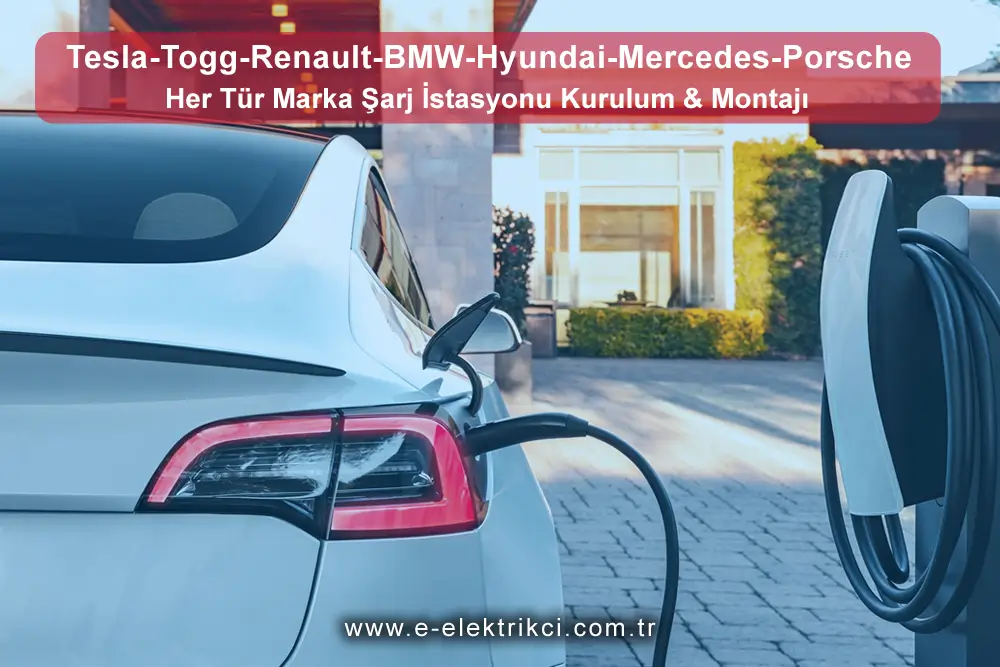 elektrikli oto şarj istasyonu